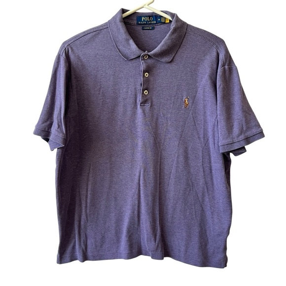 POLO RALPH LAUREN SS POLO SHIRT MENS M 3 BUTTON PREPPY OFFICE CASUAL COA… - Picture 1 of 11